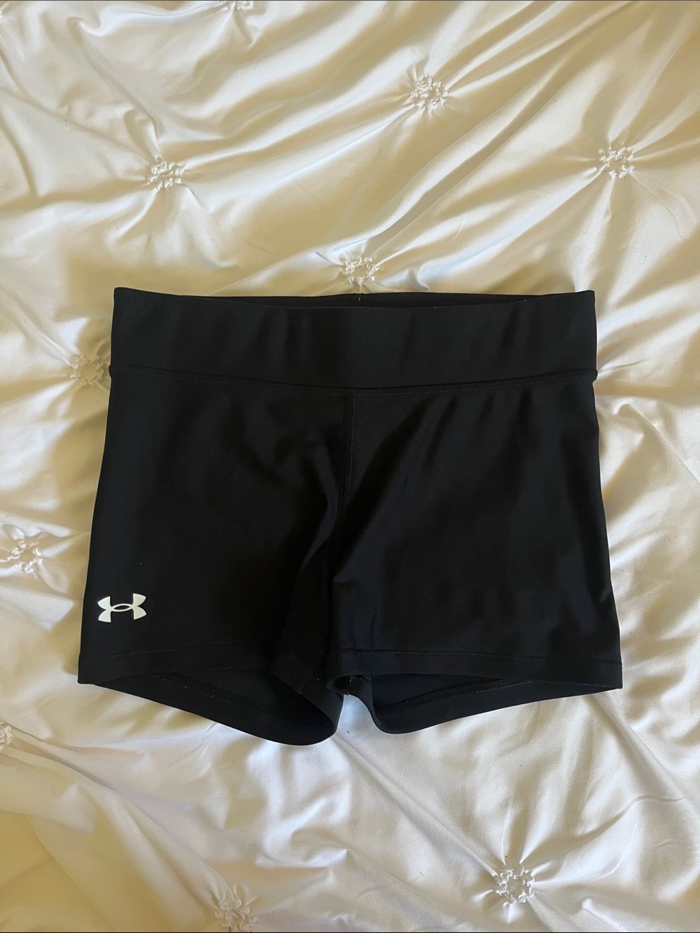 Under Armour Black Women's Performance Bike Shorts